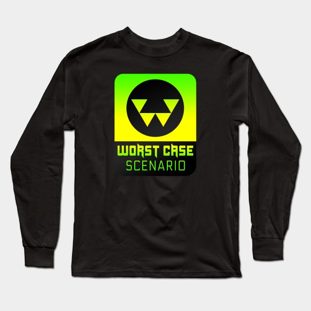 Worst Case Scenario Long Sleeve T-Shirt by chrisgleonard